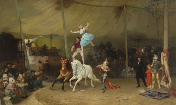 The circus people by Frederick Arthur Bridgman